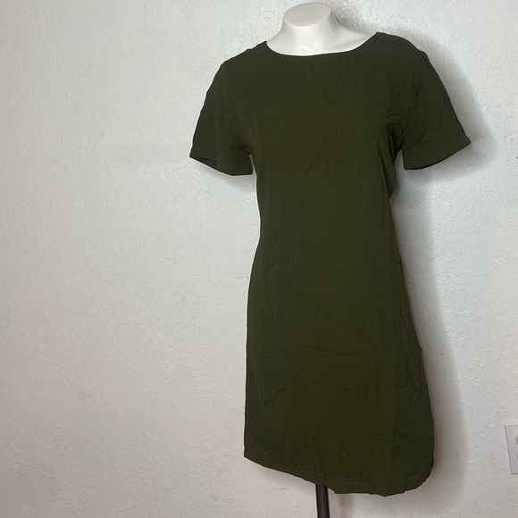 Lulus olive Dress Medium - Picture 6 of 13